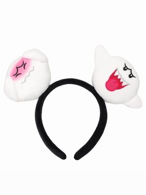 Super Nintendo World Universal Studios Japan Mario Boo Ghost Plush Headband Ears